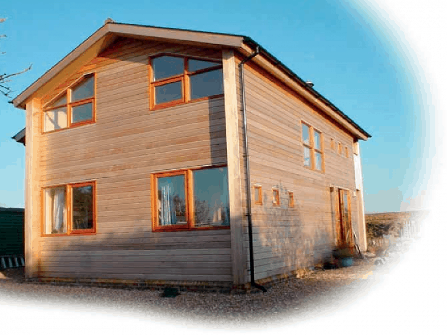 Bouw woonhuis in houtskeletbouw